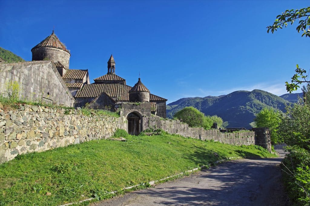Haghpat Monastery in the Caucasus mountains, Armenia