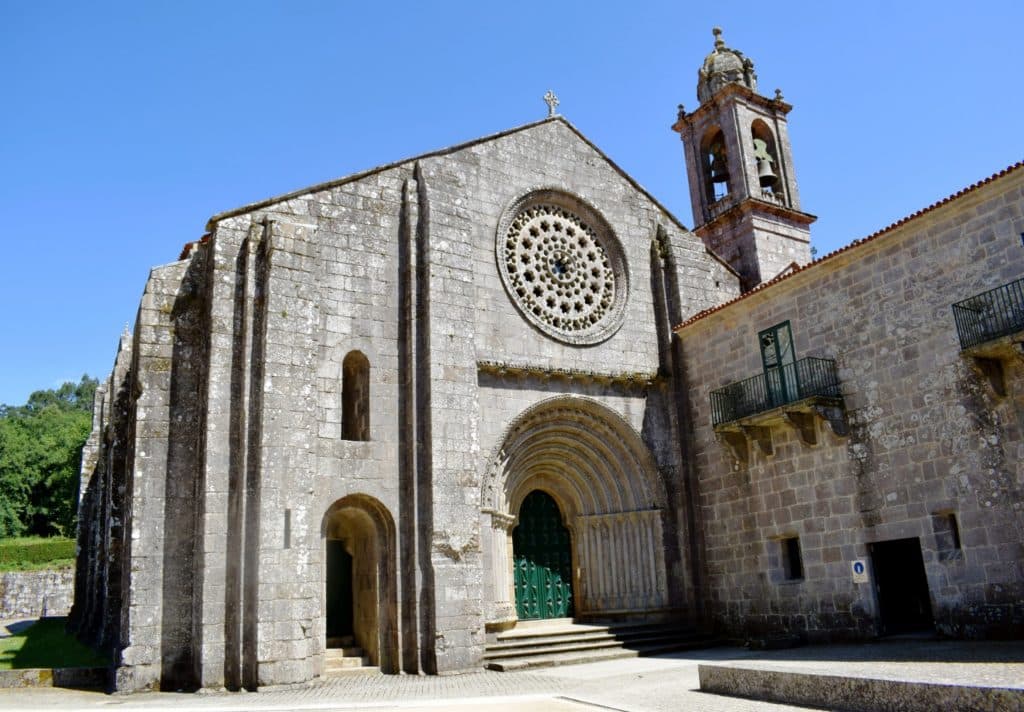 Santa María de Armenteira monastery, Santa María de Armenteira, Pontevedra (Spain)