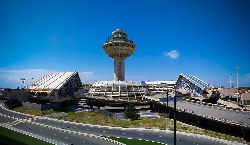 Zvartnots airport in Yerevan