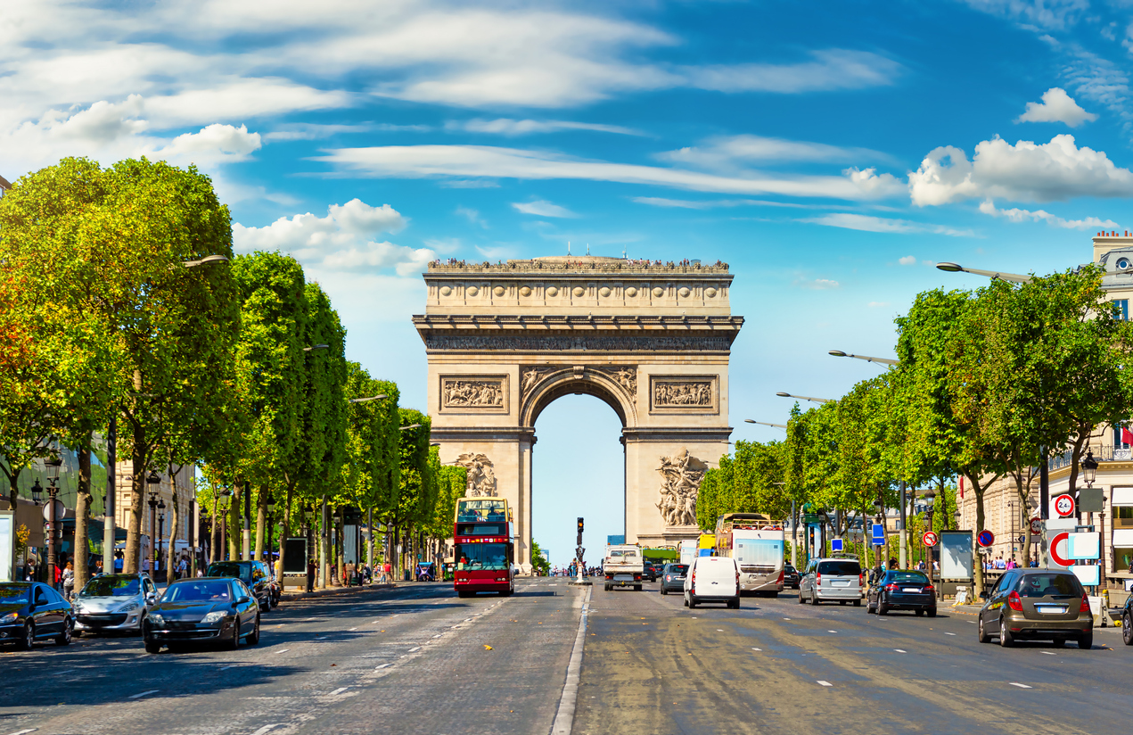 Arc de Triomphe, Paris, France