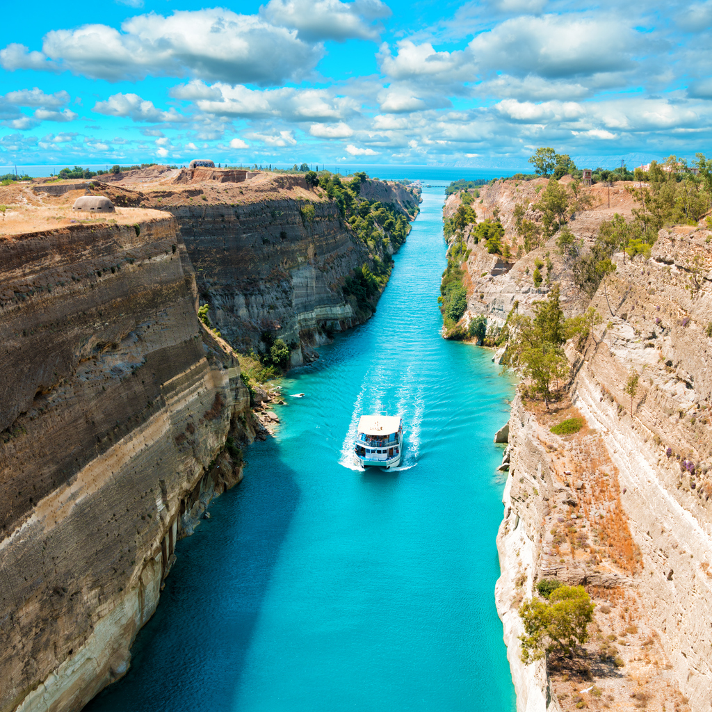 Corinth Canal, Greece