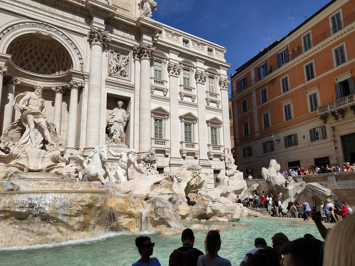 Trevi Fountain-Rome, Italy